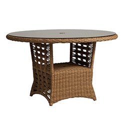 Magnolia 48" Round Umbrella Dining Table 531048
