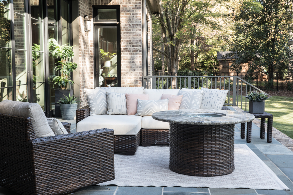 Contempo Left Arm Loveseat